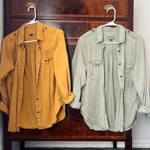 Long sleeve button downs